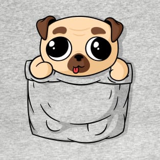 Pocket Pug Puppy T-Shirt